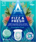 Таблетки для чищення унітазів Astonish Fizz & Fresh з ароматом евкаліпта 8 шт (5060060212695)