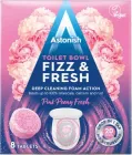 Таблетки для чищення унітазів Astonish Fizz & Fresh з ароматом півонії 8 шт (5060060212633)
