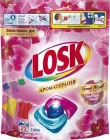 Капсули для прання Losk Power Caps Ароматерапія Ефірні масла та аромат Малазійська квітка 22 шт (9000101802467)