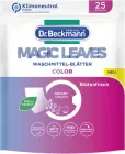 Еко-порошок у серветках для прання Dr. Beckmann MAGIC LEAVES Colorwaschmittel Laundry detergent sheet, 25 шт
