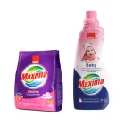 Набір Sano: пральний порошок, кондиціонер для білизни Maxima Baby (295336, 991419)
