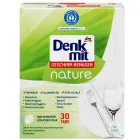 Органічні таблетки для посудомийних машин Denkmit Nature Geschirr-Reiniger Tabs nature 30 шт/уп