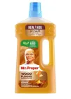 Миюча рідина для підлог та стін Mr. Proper Wood Floor з олією апельсинової цедри 1 л