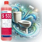 Професійний кислотний засіб LAKMA Profibasic S533 для видалення іржі і вапняних відкладень на унітазах, пісуарах і біде S 533 1л (3025)