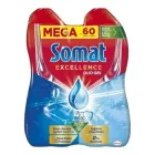 Упаковка гелів для миття посуду в посудомийній машині Somat Exellence Duo Gel