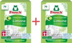 Упаковка таблеток для миття посуду Frosch Classic Лимон 15 г х 70 шт х 2 пачки (4001499958694/4001499958694)
