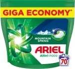 Капсули для прання Ariel Pods All-in-1 Гірське джерело 70 шт