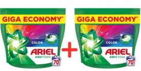 Капсули для прання Ariel Pods Все-в-1 Color 70 шт + 70 шт