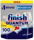 Капсули для посудомийних машин Finish Quantum All in One Лимон 100 шт (5908252006465)