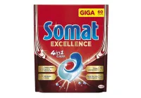 Таблетки для посудомийних машин безфосфатні Somat Excellence 60 шт. (9000101808087)