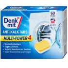 Таблетки для чищення пральної машини Denkmit Anti-Kalk-Tabs, 60 шт – видалення накипу та вапняного нальоту