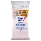 Вологі серветки Denkmit для меблів, 24 шт.