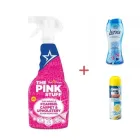 Засіб Pink Stuff для килимів/текстилю 500мл + Гранули та Піна