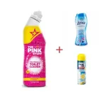 Засіб Pink Stuff для туалету 750мл + Гранули та Піна