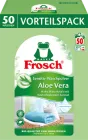 Порошок для чутливої шкіри малюка та людей схильних до алергії Frosch Sensitiv-waschpulver Aloe vera 50 прань 3.3 кг