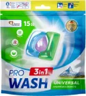 Засіб для прання Pro Wash капсули Альпійська свіжість 15 шт