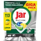 Капсули для посудомийних машин Безфосфатні Jar Platinum All in One Lemon Giga Pack Яр Платінум аромат Лимон Пакет 113шт