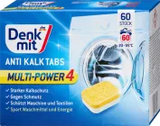 Таблетки від вапняного нальоту для пральної машини Denkmit Anti-Kalk 60 шт (Німеччина)